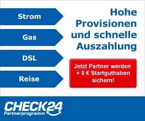 Check24 Partnerprogramm Werbung